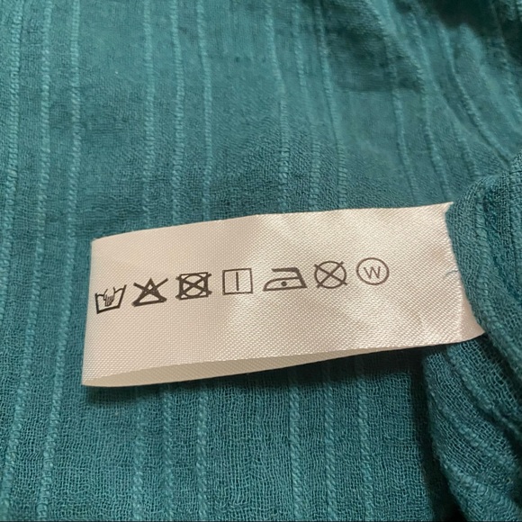 ViX Paula Hermanny Solid Lauren Green Caftan NWT SZ M - Picture 10 of 11